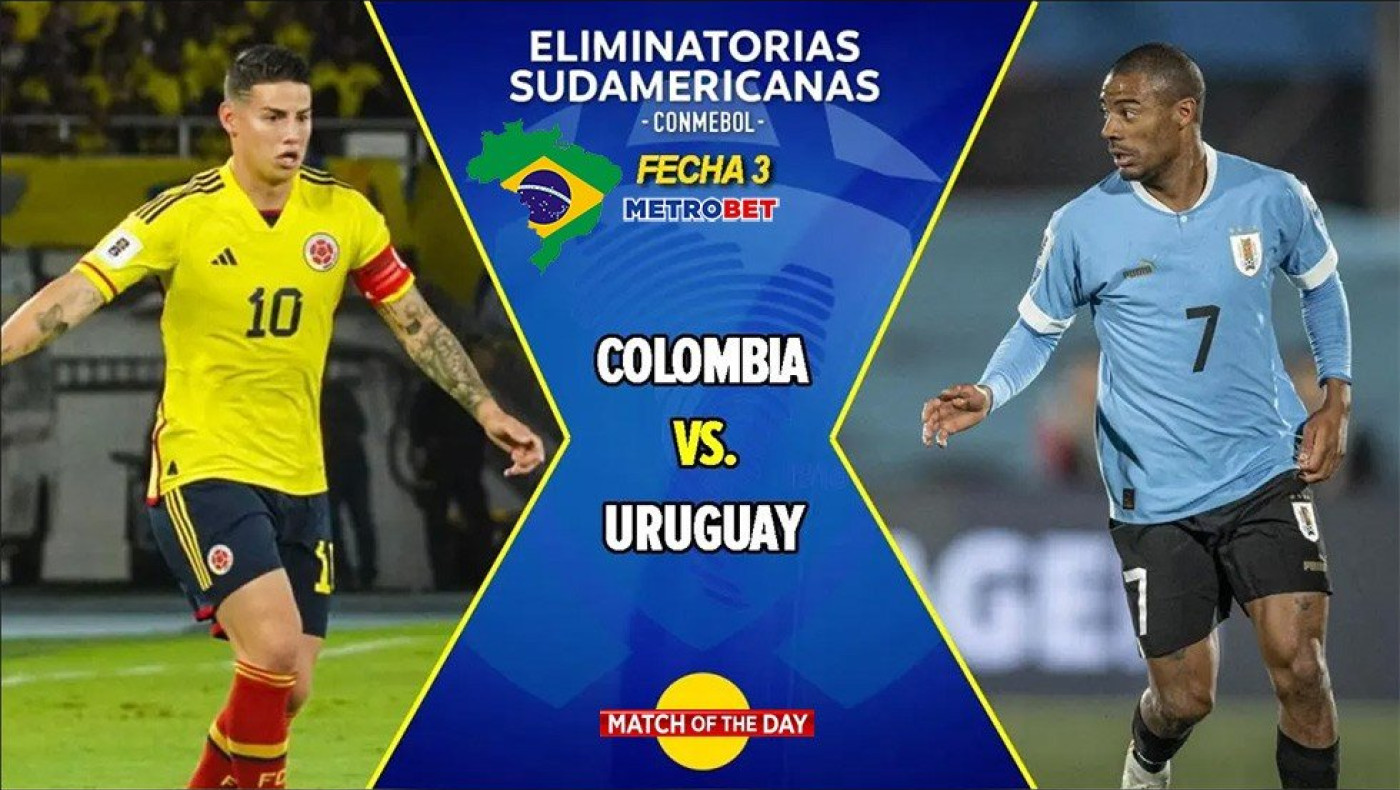 «Ματς της ημέρας» :   Σπουδαίο παιχνίδι στην Λατινική Αμερική : - Κολομβία - Ουρουγουάη –