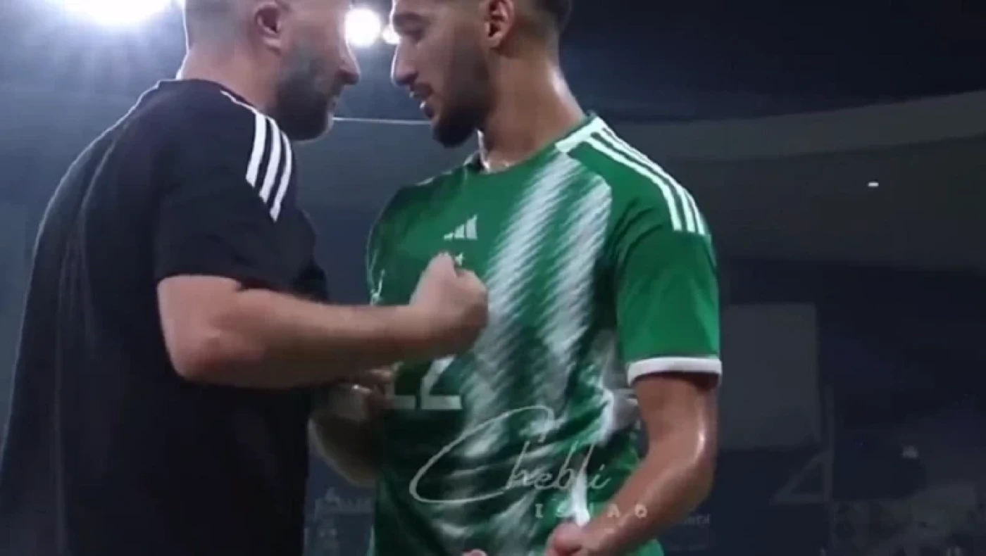 Αλγερία: Ο προπονητής έπιασε από την μπλούζα τον Μπενραχμά επειδή δεν του έδωσε το χέρι