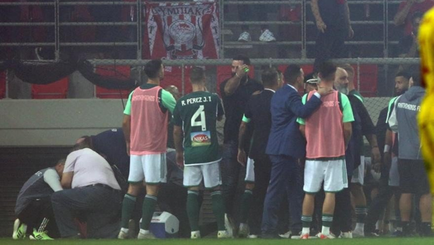 Παναθηναϊκός: «Συμπληρώθηκε μία ώρα από τη διακοπή, η ομάδα παραμένει στα αποδυτήρια»