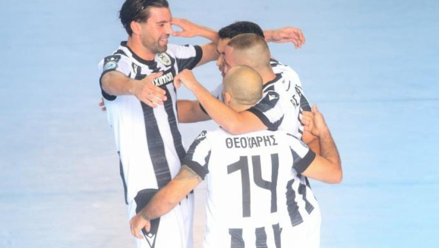 Futsal: Καταιγιστικός ΠΑΟΚ διέλυσε με 11-1 τον Ολυμπιακό