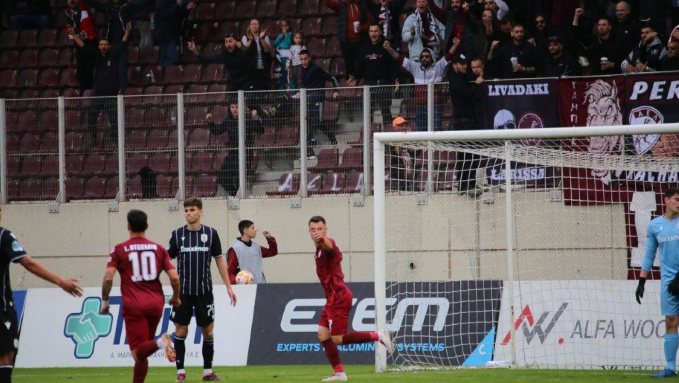 Ήττα στη Λάρισα για τον ΠΑΟΚ Β - Μοιραίος ο Κανίς