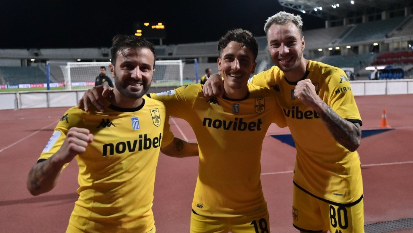 Η αντίδραση του Μάντζιου μετά το διπλό του Άρη στον Βόλο