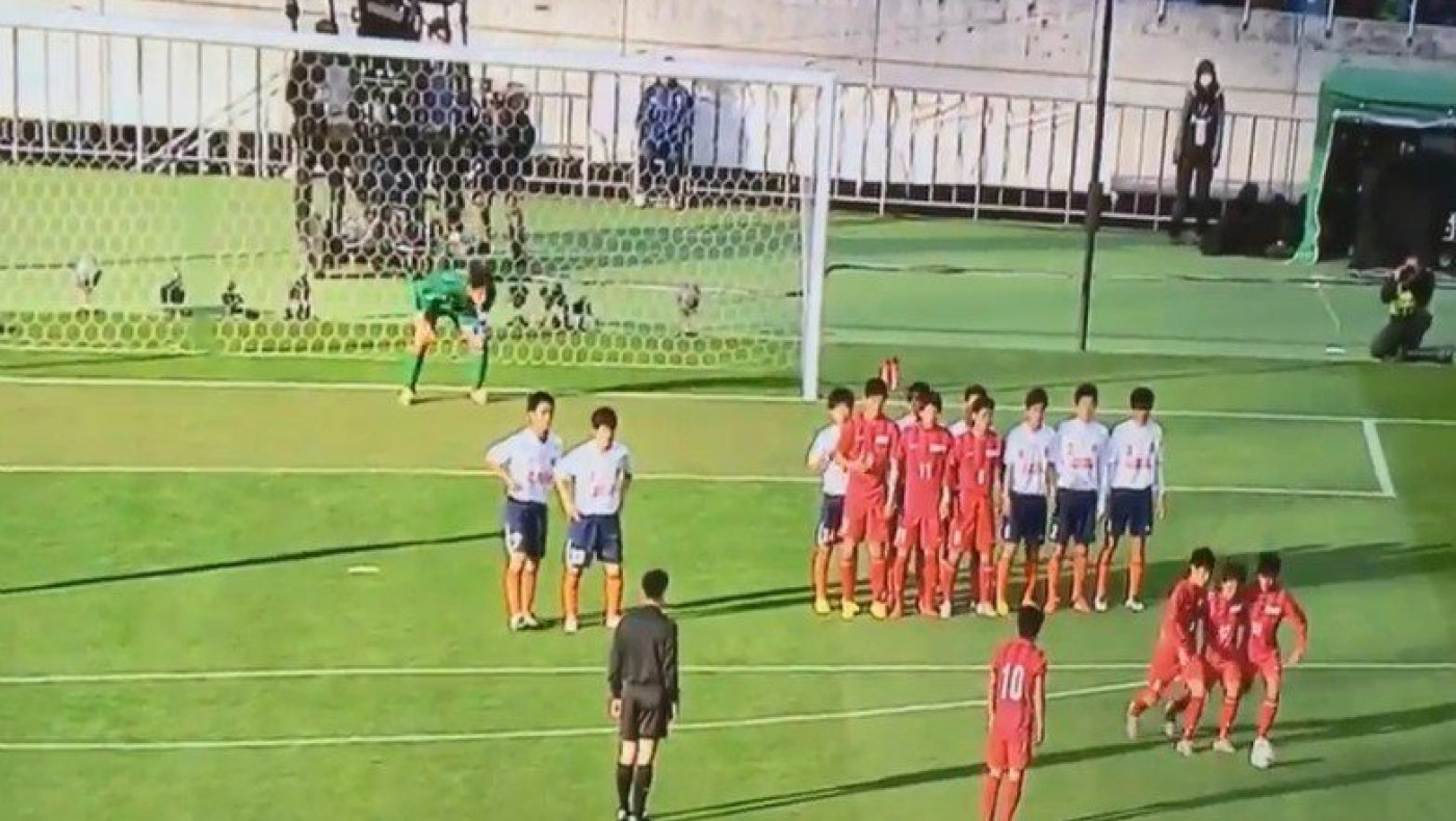 Ασύλληπτη κομπίνα σε εκτέλεση φάουλ στην Ιαπωνία (video)