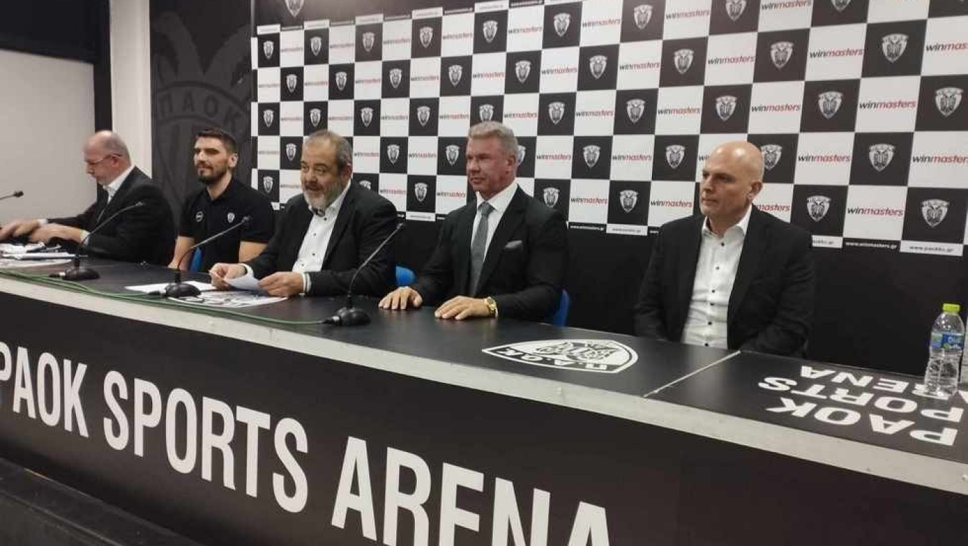 Η επίσημη παρουσίαση της συνεργασίας ΚΑΕ ΠΑΟΚ και winmasters