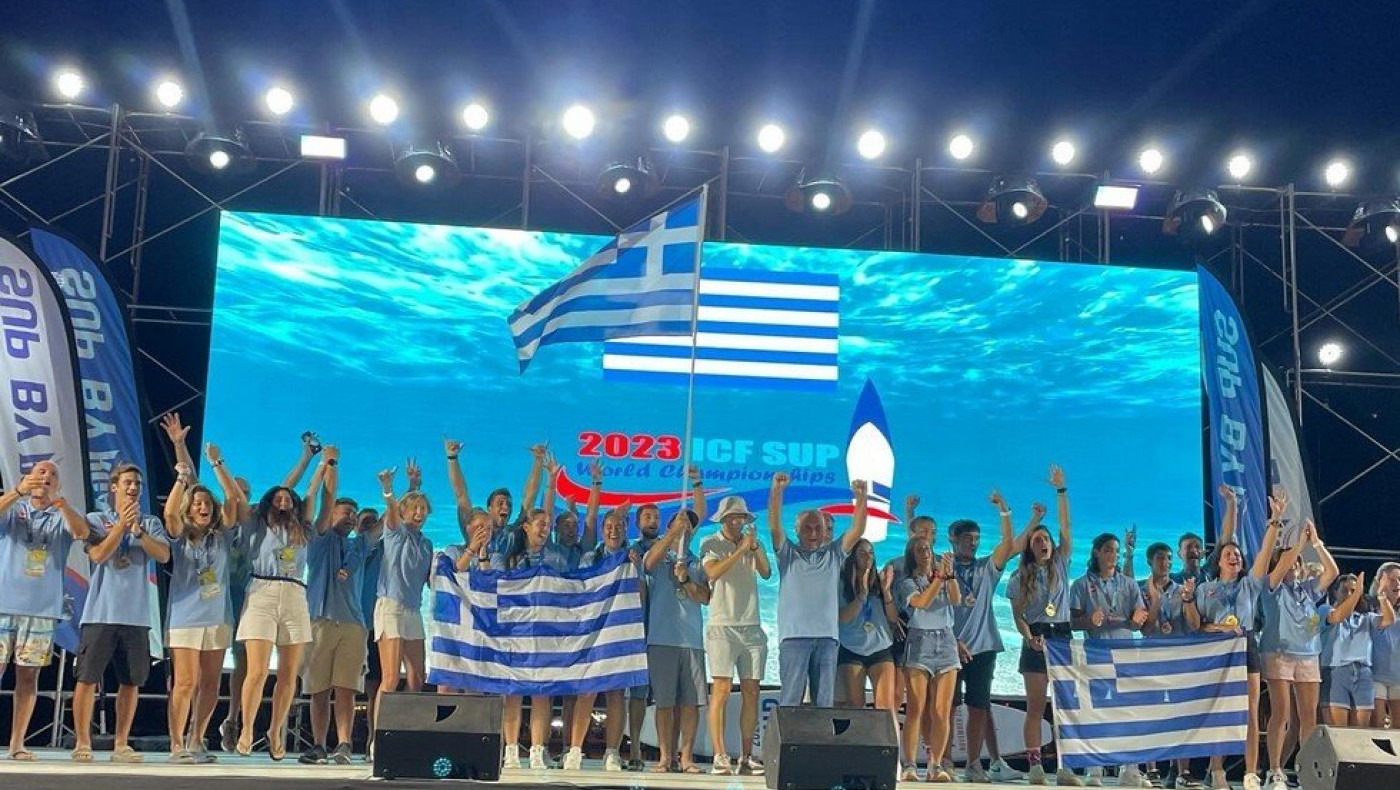 Παγκόσμια πρωταθλήτρια η Ελλάδα στo SUP