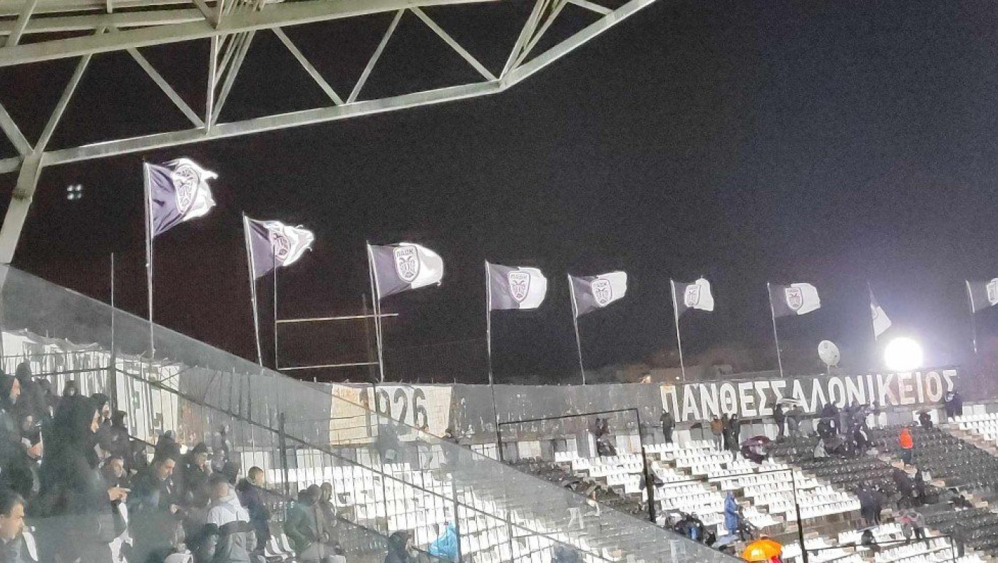 Πολύ κακός ο καιρός στην Τούμπα, ισχυροί άνεμοι και βροχή