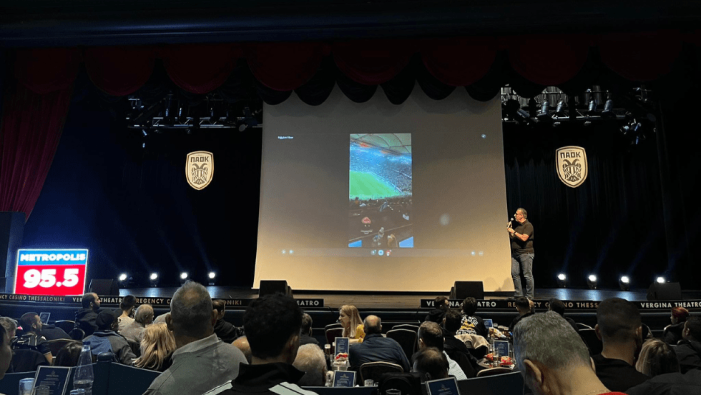 Μαγική βραδιά... γεμάτη ΠΑΟΚ και στοο Vergina Theatro του Regency Casino Thessaloniki