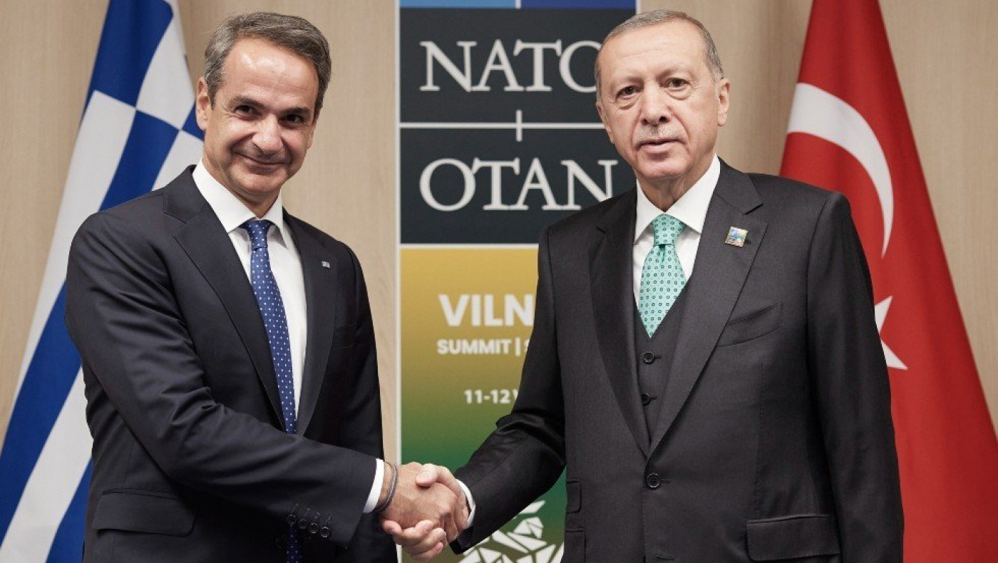 Στην Κύπρο Μητσοτάκης και Ερντογάν- Για πρώτη φορά μαζί στην επέτειο της εισβολής