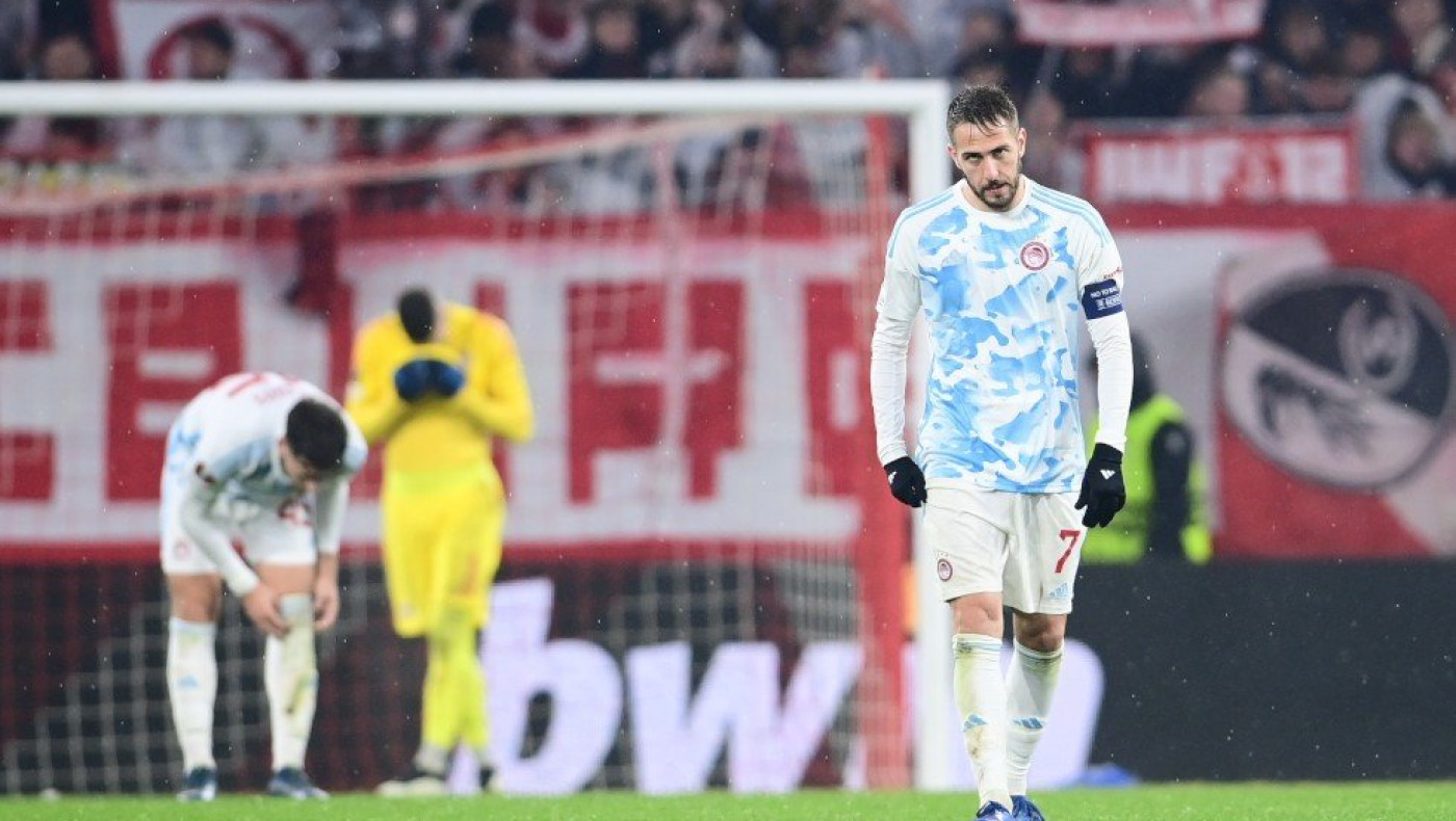 Συντριβή του Ολυμπιακού στη Γερμανία, 5-0 η Φράιμπουργκ