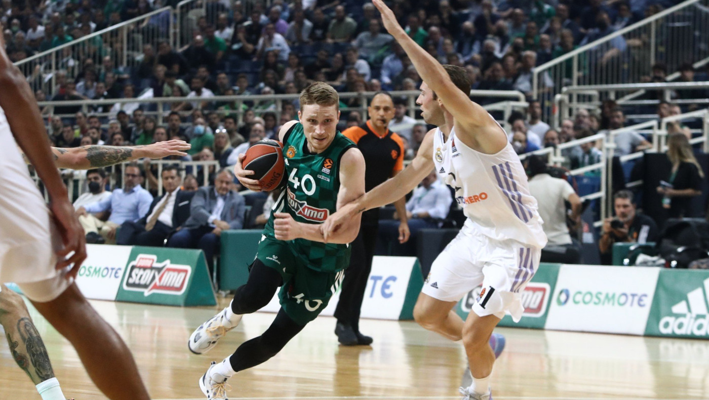 Δύσκολη δοκιμασία έχει ο Παναθηναϊκός ΑΚΤΟR απέναντι στην Ρεάλ Μαδρίτης