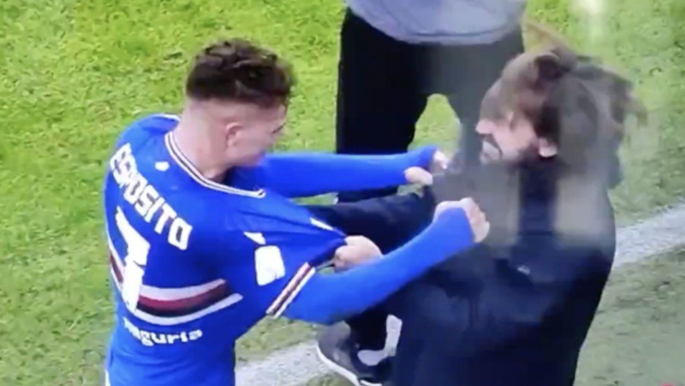 Ο Εσπόζιτο πανηγύρισε έξαλλα μαζί με τον Πίρλο