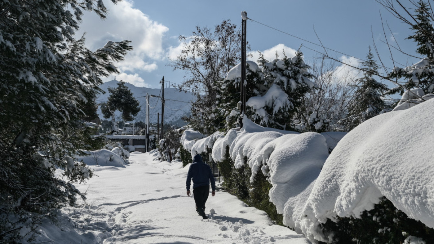 Χιονοπτώσεις και σήμερα - Οι περιοχές με σφοδρές καταιγίδες