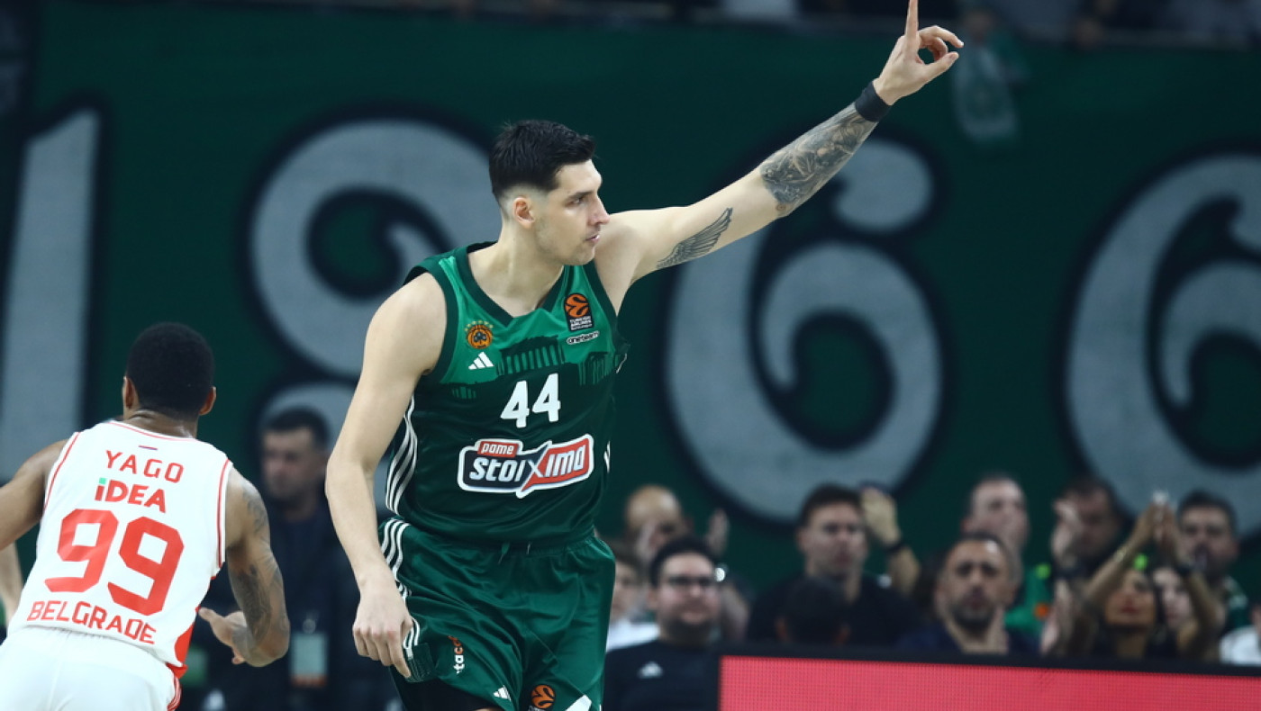 Έκλεισε με νίκη το 2023 ο Παναθηναϊκός, 82-65 τον Ερυθρό Αστέρα