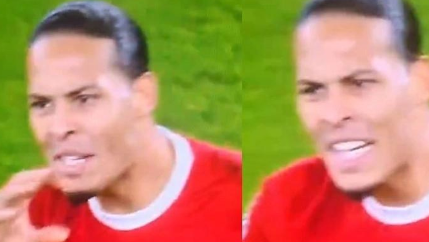 Έξαλλος ο Φαν Ντάικ με τον διαιτητή: «Τα έχεις πιει;»