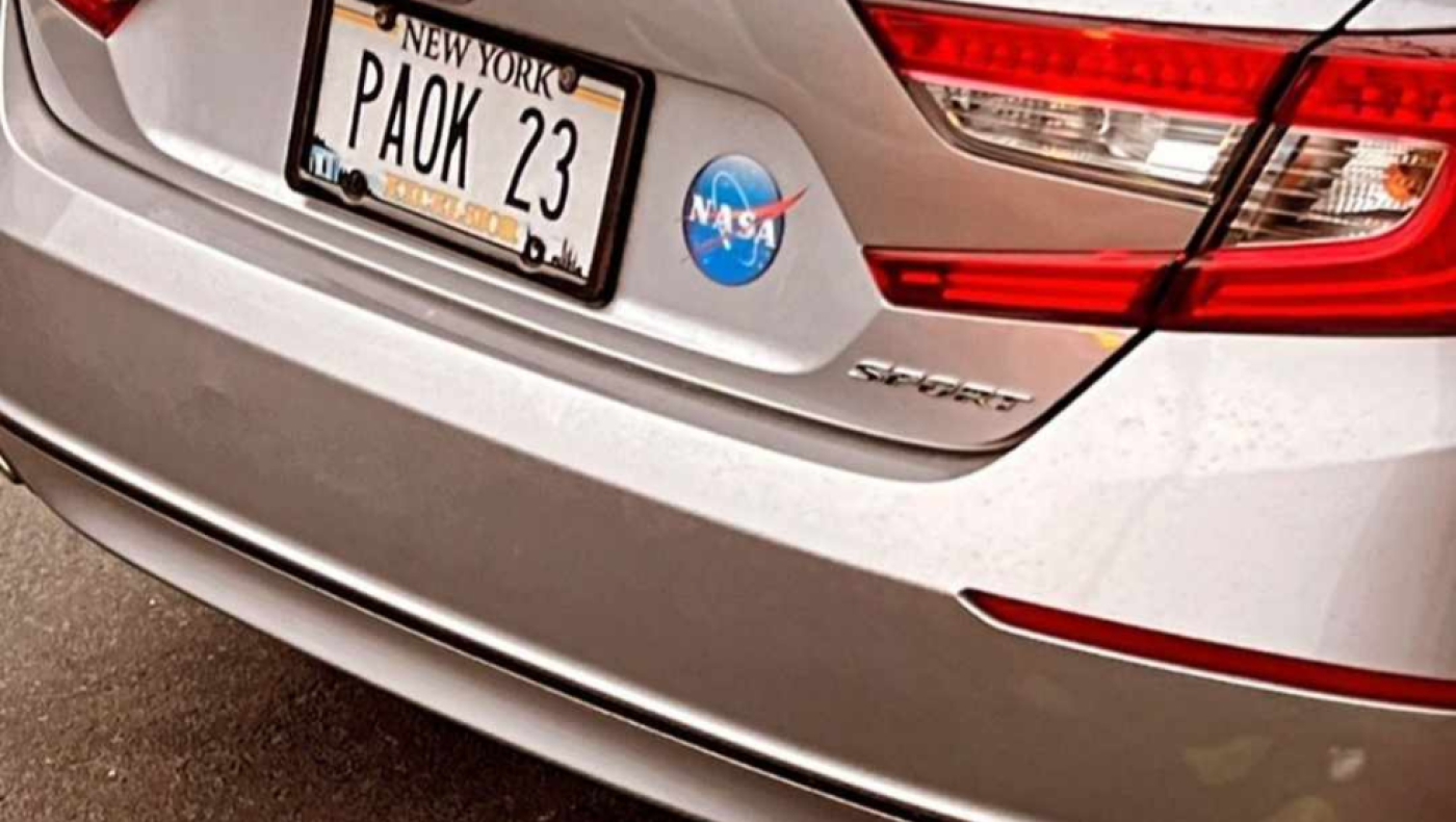 Αμάξι με...πινακίδα ΠΑΟΚ στη Νέα Υόρκη!