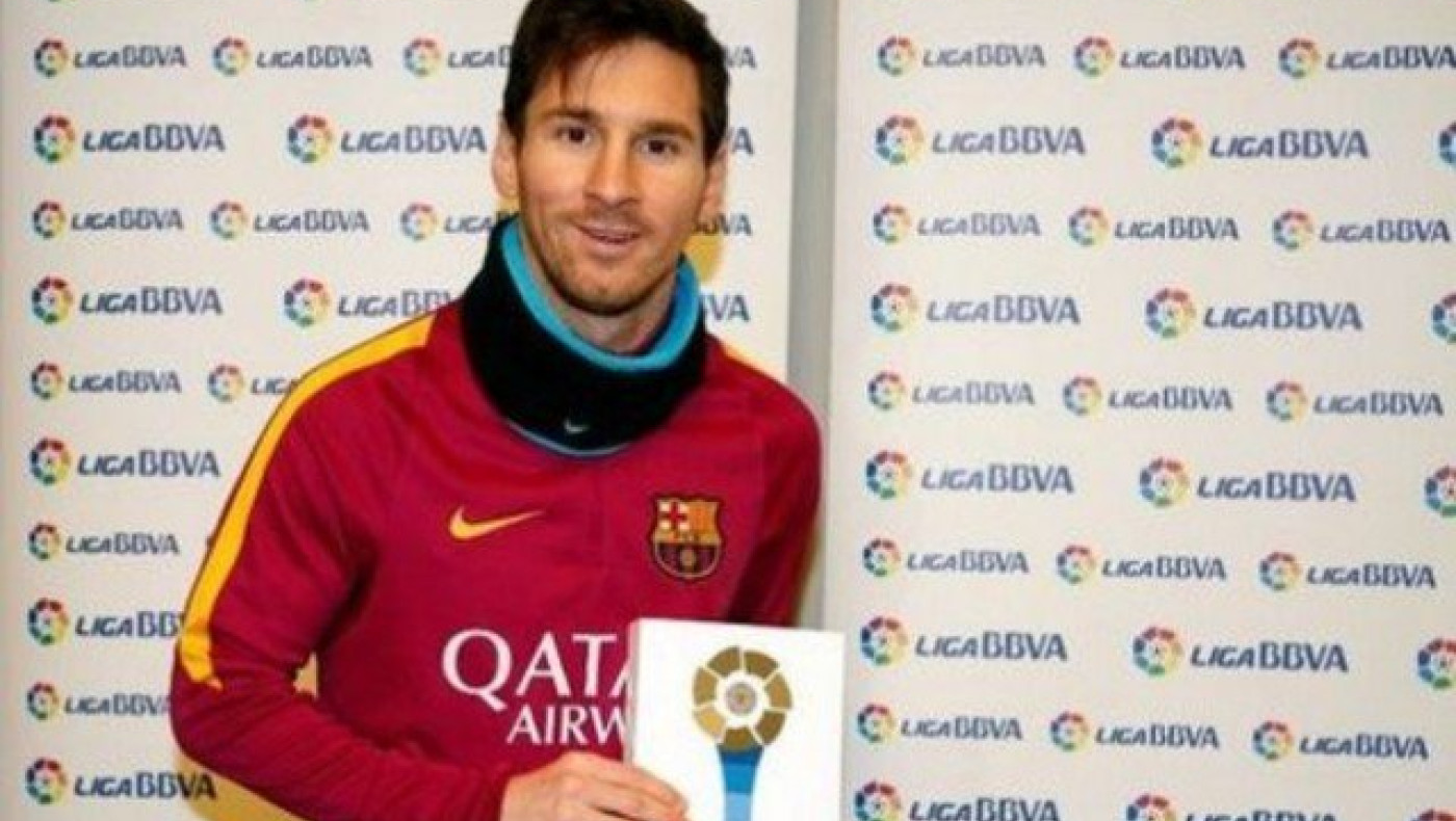 Πρώτη φορά παίκτης του μήνα ο Λιονέλ Μέσι στην Πριμέρα!