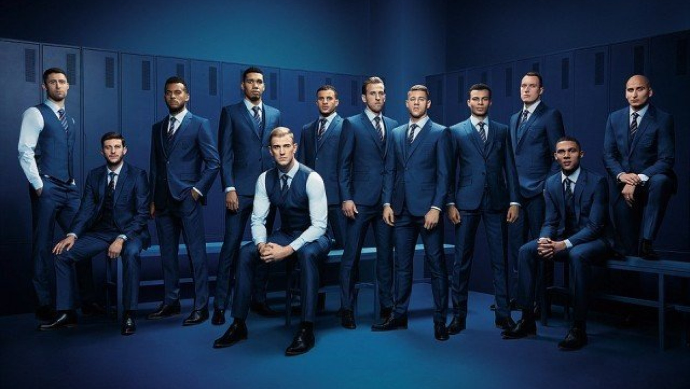 Κουστουμάτοι οι παίκτες της Εθνικής Αγγλίας! (pics)