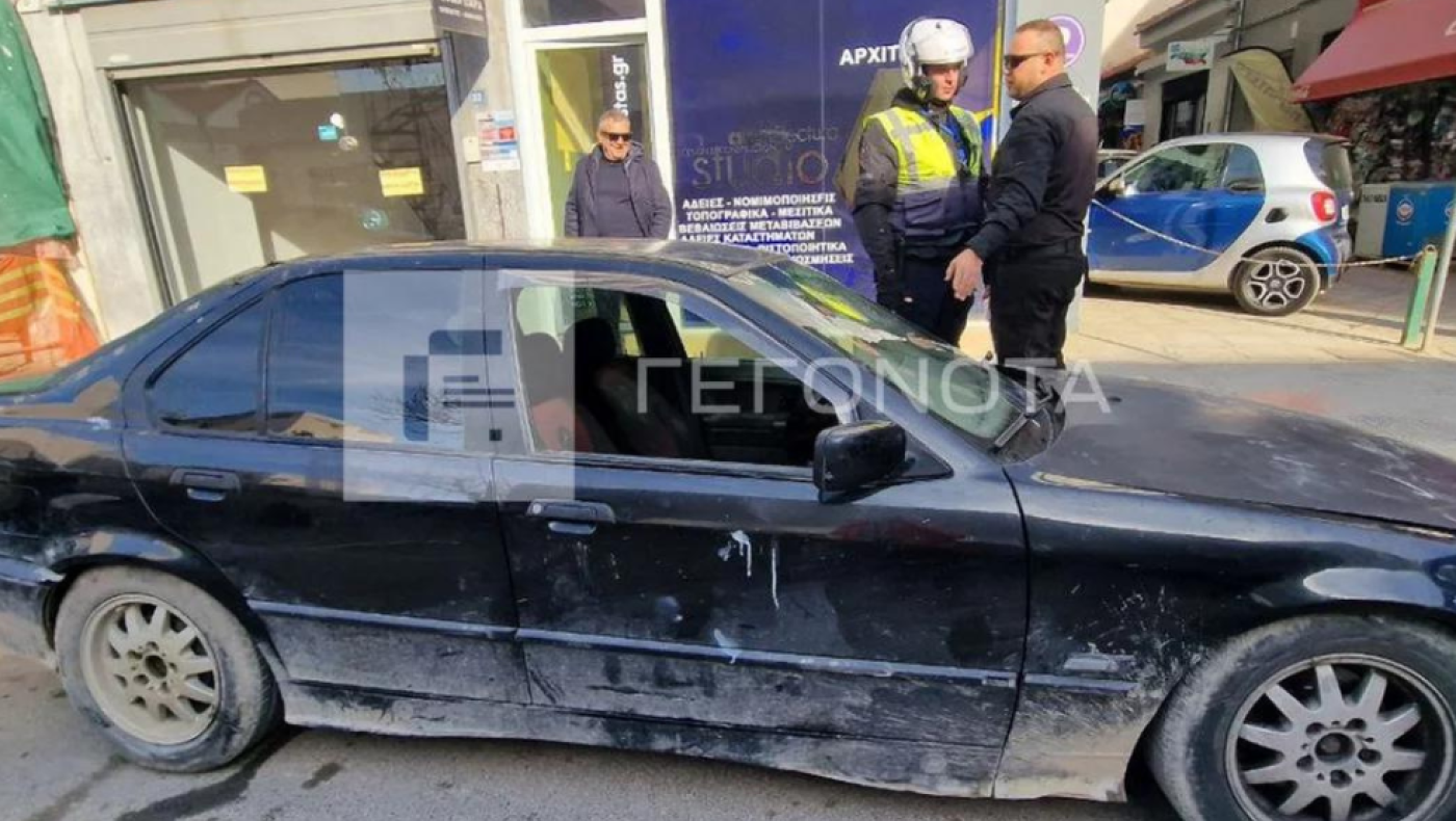 Βόλος: Πάρκαρε παράνομα, έβγαλε τις πινακίδες και πήγε για τσίπουρα!