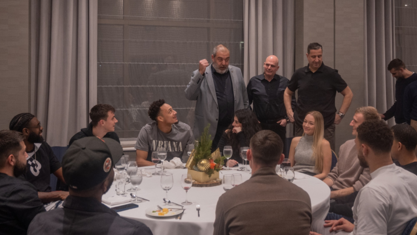 «Οικογενειακό» εορταστικό δείπνο για την ΚΑΕ ΠΑΟΚ στο Makedonia Palace