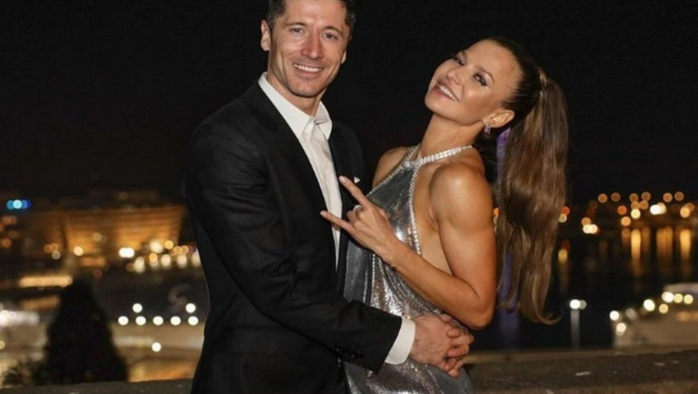 Λεβαντόβσκι: Ο «τρελός» χορός με την σύζυγό του (vid)