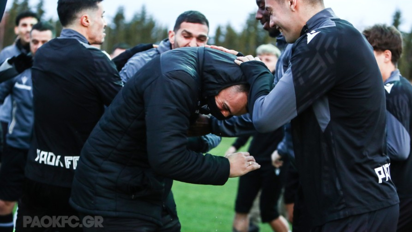 Προπόνηση ΠΑΟΚ: Το «τούνελ» στον Τσονάκα, τα χαμόγελα και η αφοσίωση ενόψει ντέρμπι (pics)