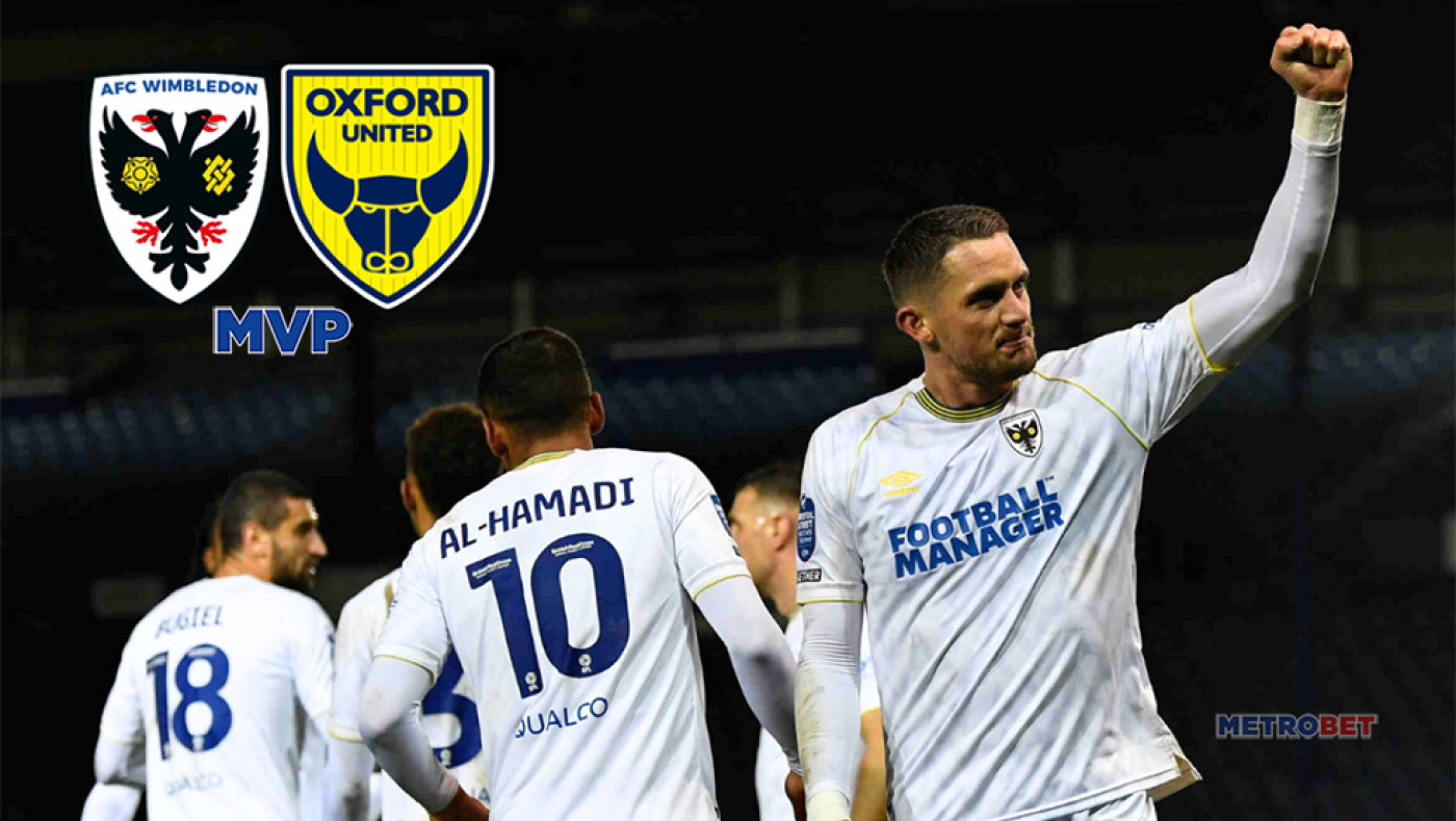 «MVP» :  Αγωνιστική για… ρίσκα σήμερα και μπαίνω με θράσος, με το πιθανό επίτευγμα της Γουίμπλεντον κόντρα στην Οξφόρδη.