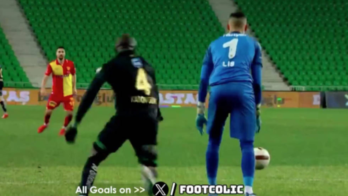 Γκολ α λα... Μπουχαλάκης με «κρυφτό» στην Τουρκία