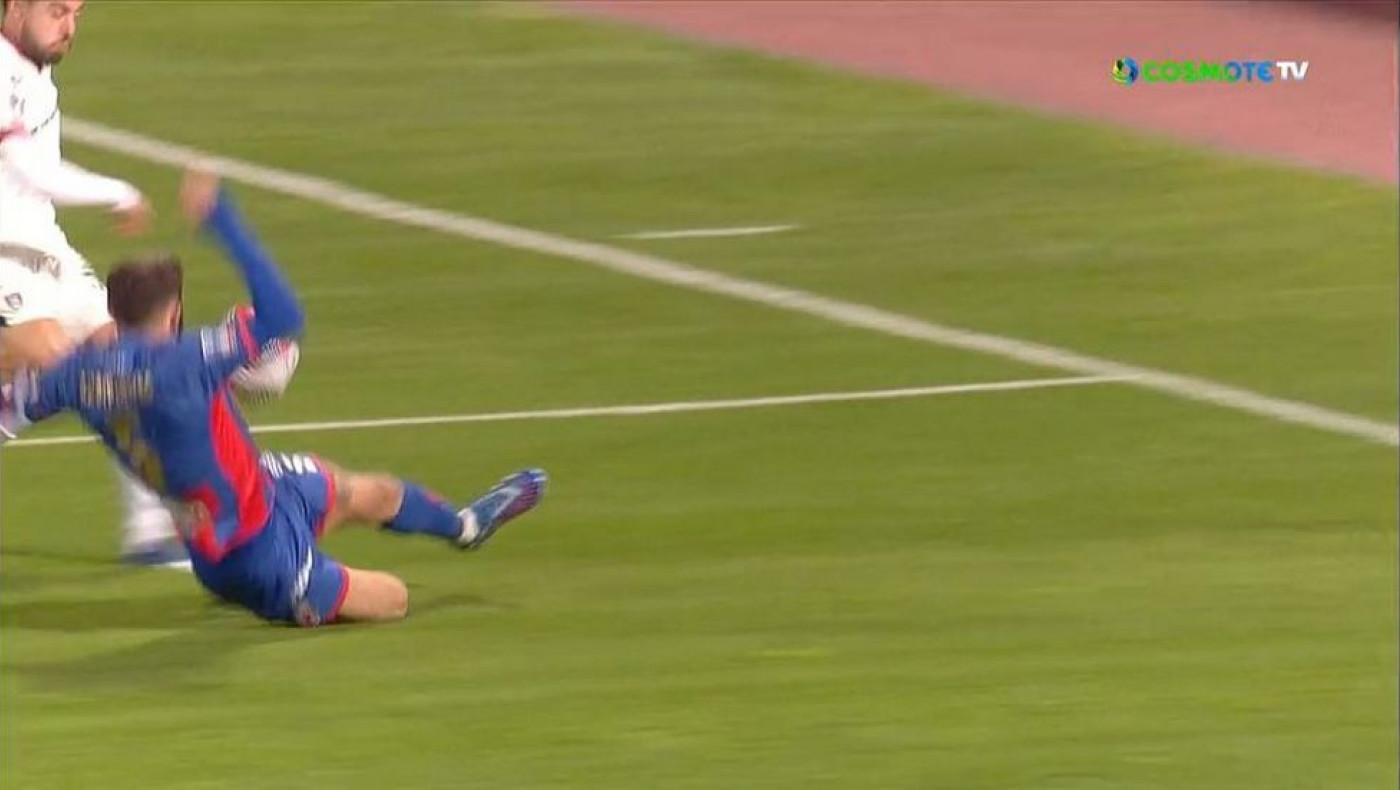 Εκτός ορισμών ο VARίστας Βεργέτης που δεν είδε το πέναλτι υπέρ του ΠΑΟΚ στο Πανθεσσαλικό