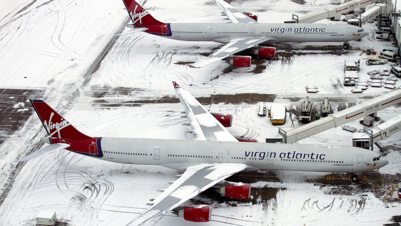 Νορβηγία: Έκλεισε το αεροδρόμιο του Όσλο λόγω σφοδρής χιονόπτωσης