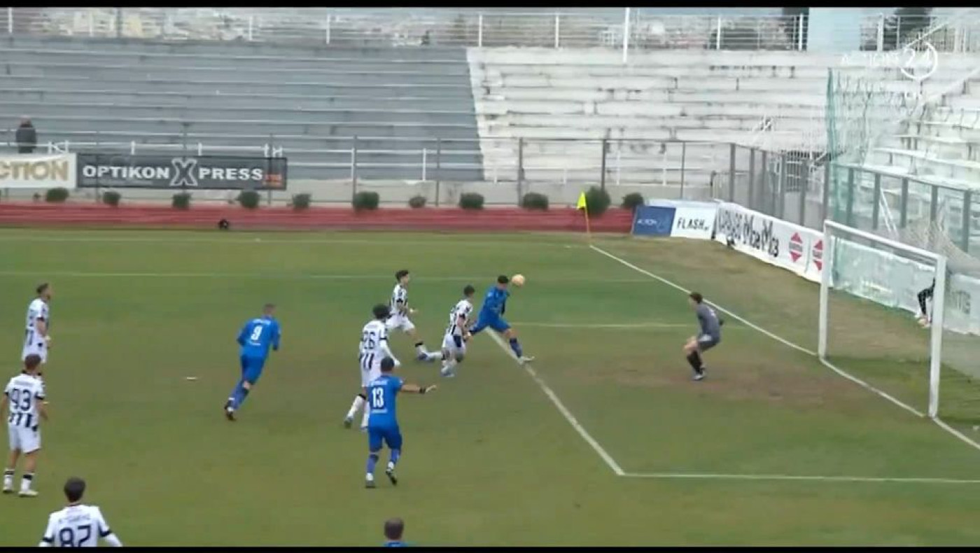Το 1-1 του Ηρακλή στο ματς με τον ΠΑΟΚ Β' με τον Δοϊρανλή