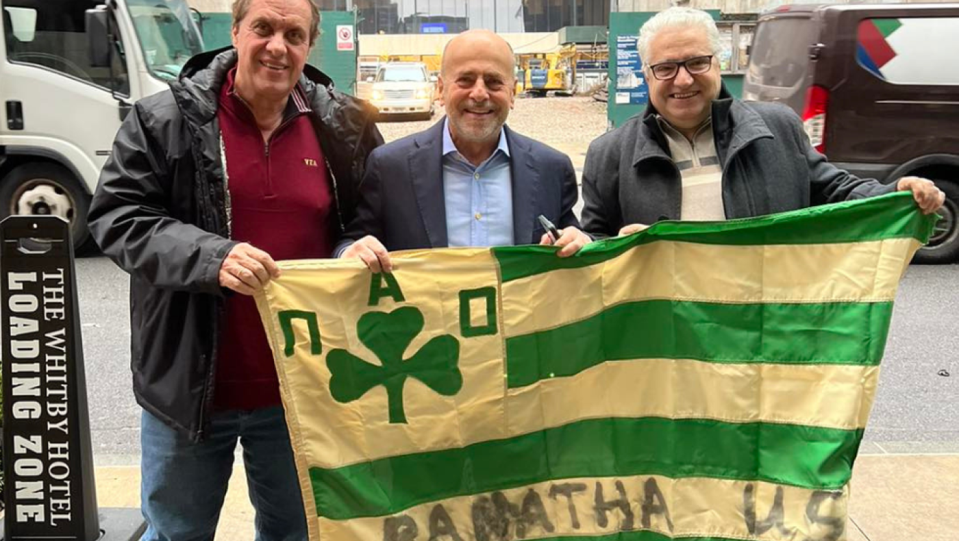 Επισκέφτηκε τους ''Panatha USA'' στη Νέα Υόρκη ο Αλαφούζος: «Ο πρόεδρος στην πόλη μας!»