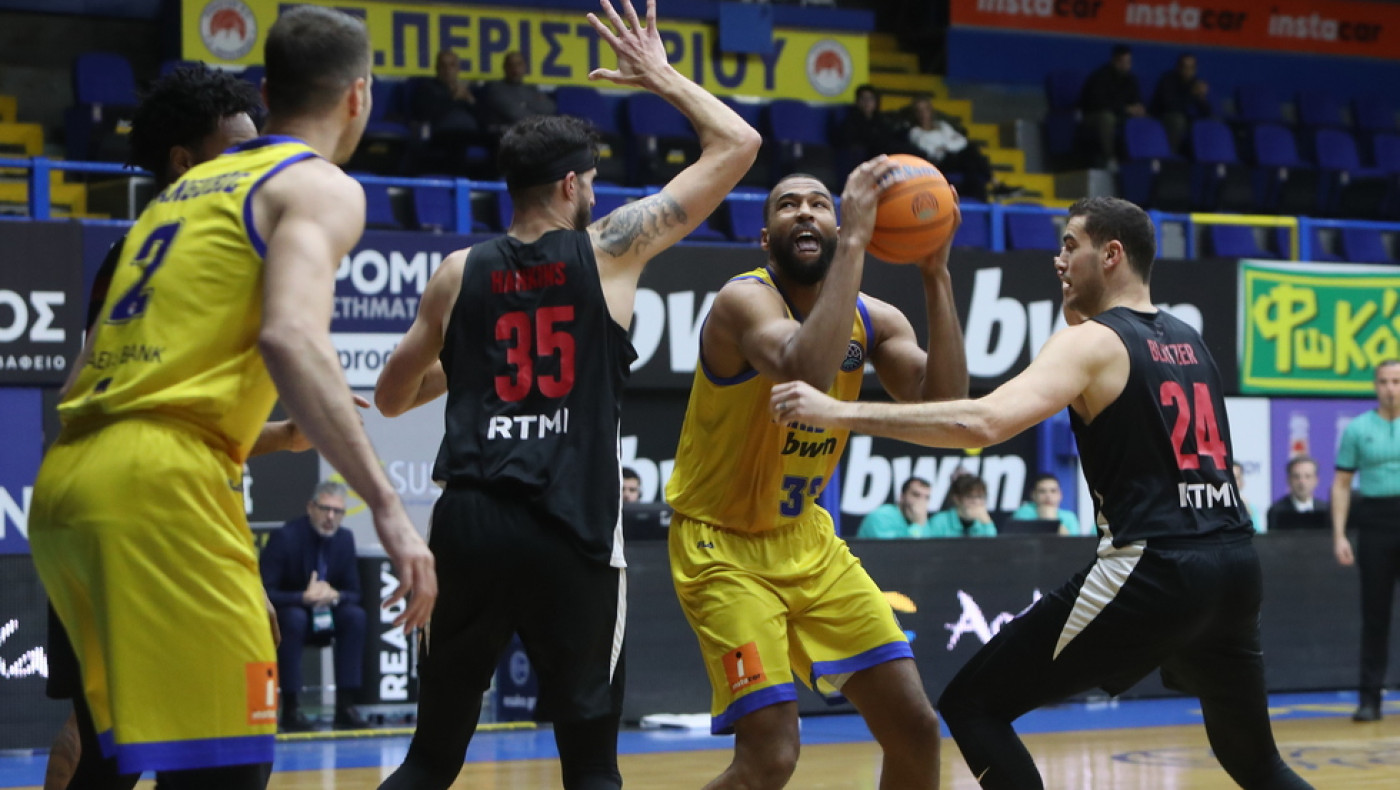 BCL: Ήττα για το Περιστέρι σχεδόν στην εκπνοή από τη Χάποελ