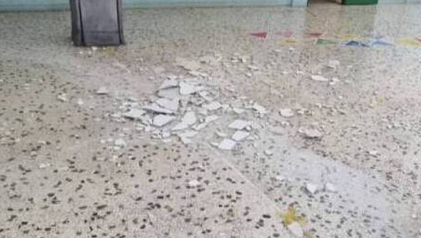 Θεσσαλονίκη: Τραυματισμός πολίτη από «ιπτάμενους» σοβάδες