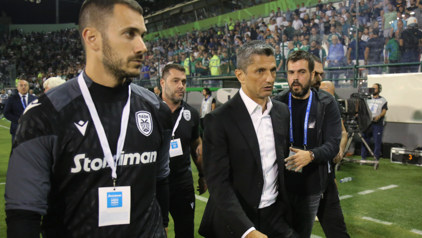 Η απάντηση του ΠΑΟΚ στο εξώδικο του ΠΑΟ σε Λουτσέσκου: «Οι δηλώσεις του δυσφήμησαν τους διαιτητές, όχι τον Παναθηναϊκό»