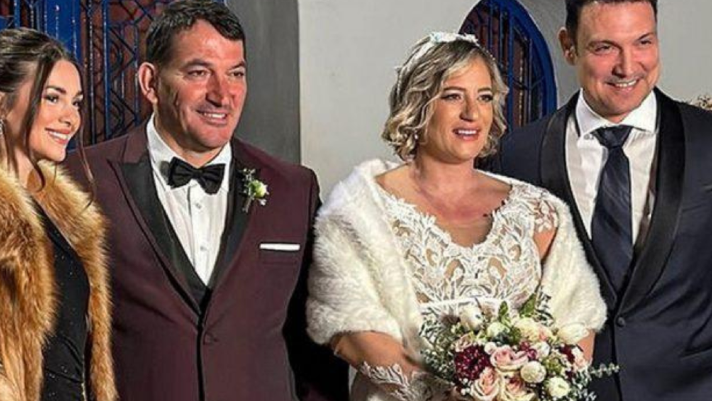 Παντρεύτηκαν Πύρρος Δήμας-Αφροδίτη Σκαφίδα