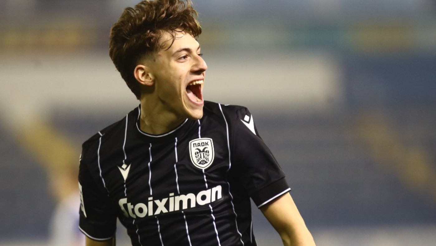 Το 2-0 του ΠΑΟΚ με απίθανο ψιλοκρεμαστό από τον Κωνσταντέλια