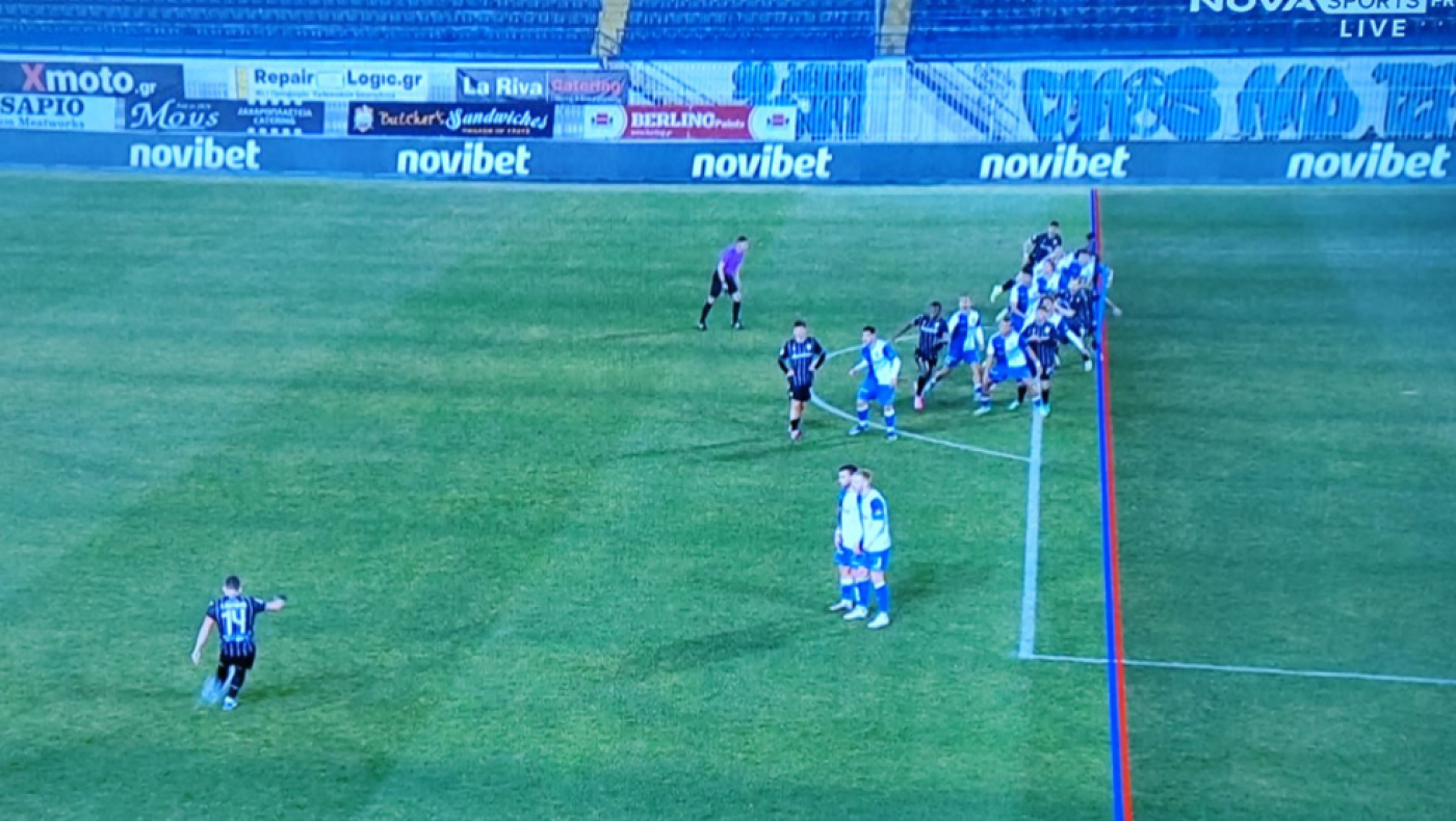 Για... δύο εκατοστά βγήκε οφσάϊντ το πόδι του Οζντόεφ!!