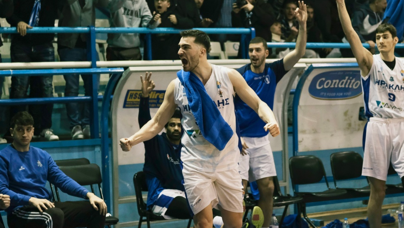 Παρέμεινε σε τροχιά πλέι οφ ο Ηρακλής, κέρδισε τον Ερμή Σχηματαρίου