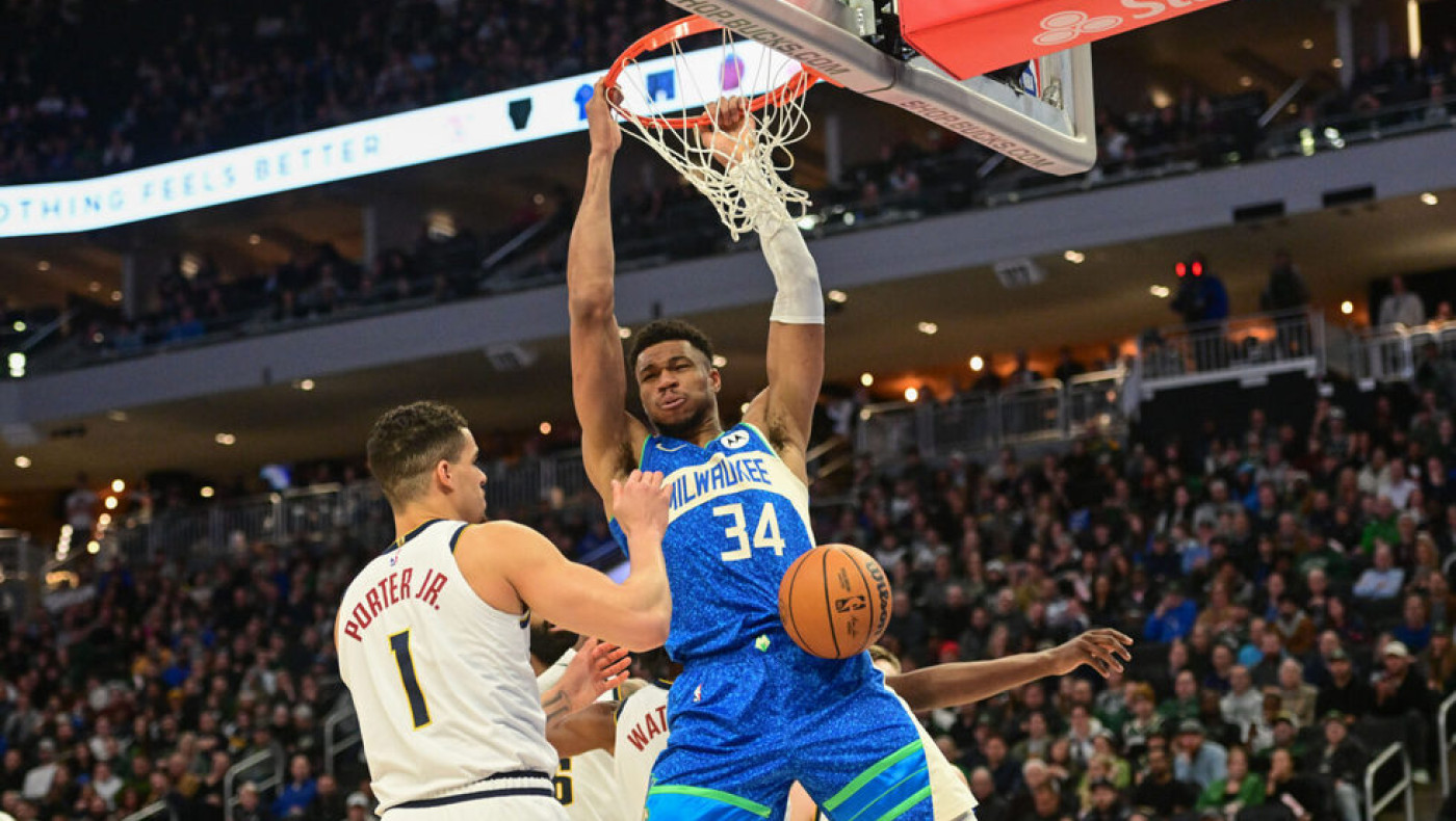 «Αφηνιασμένος» Αντετοκούνμπο στο ντέρμπι - Μυθικός Ουεμπανιάμα