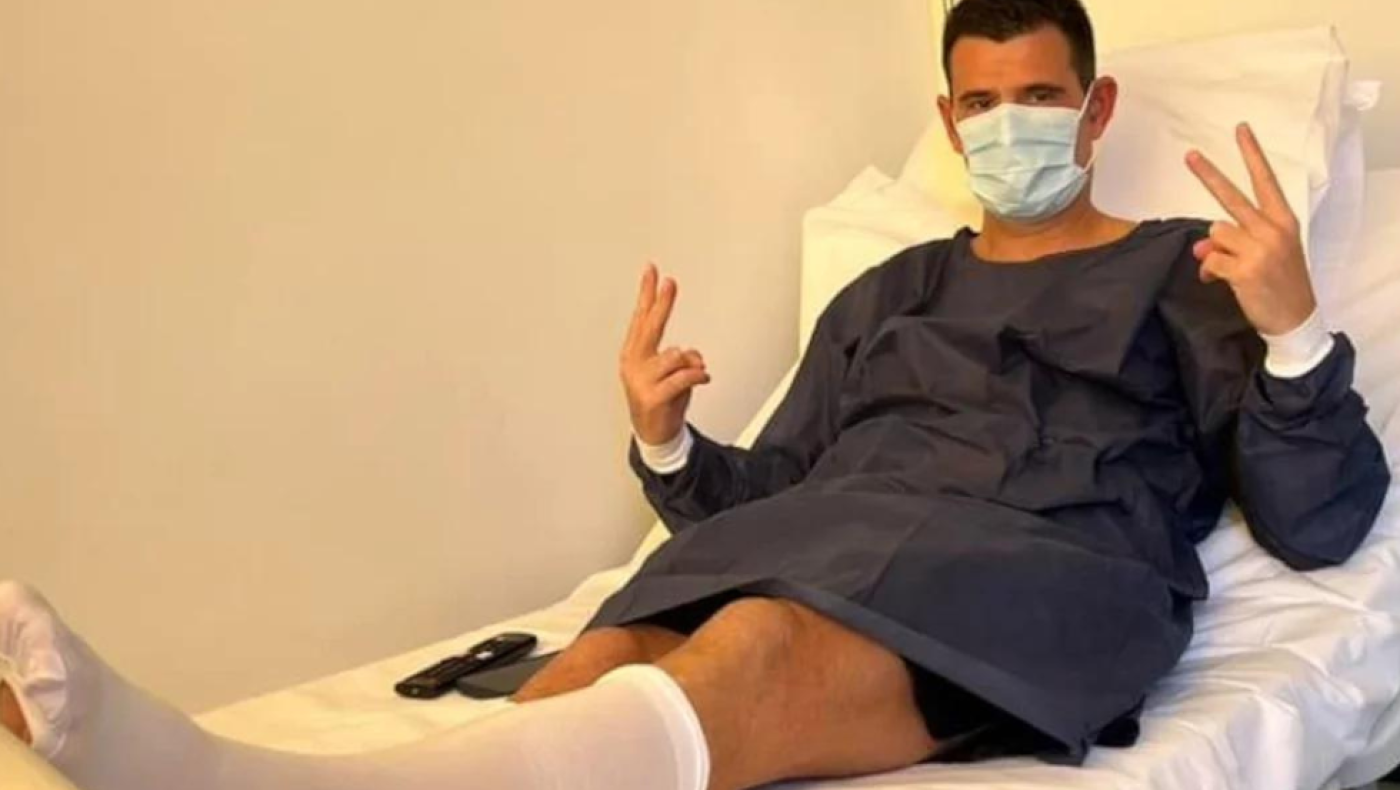 Στο νοσοκομείο μετά από σοβαρό ατύχημα ο Μιχάλης Μουρούτσος - «Τώρα είμαι με λάμα και βίδες»