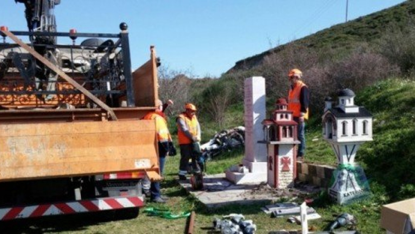 Λάρισα: Μεταφέρεται το μνημείο για τους αδικοχαμένους φίλους του ΠΑΟΚ