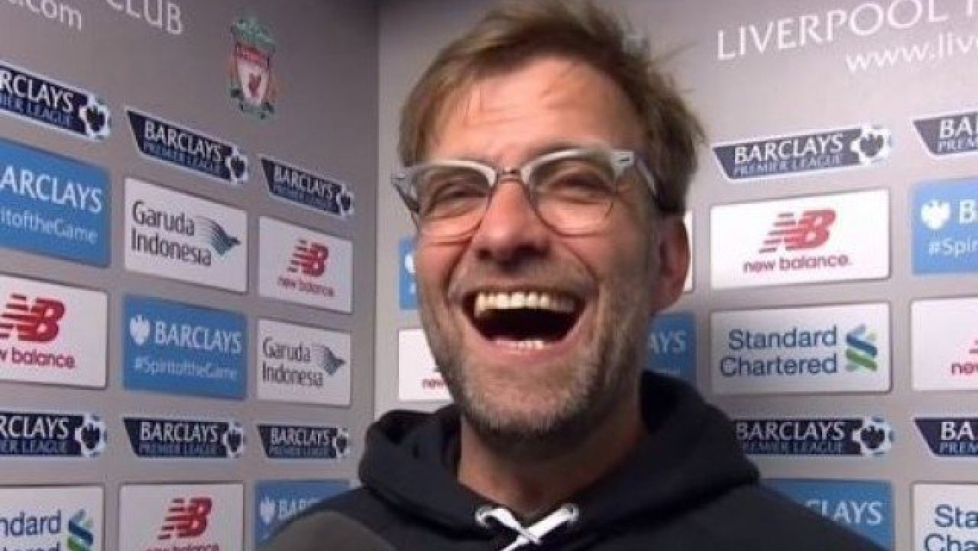 Το χαμόγελο του Κλοπ για την ήττα της Μπάγερν! (VIDEO)