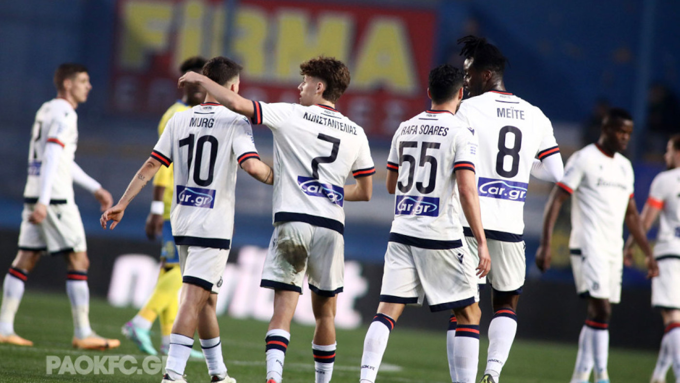 Πρώτος ο ΠΑΟΚ σε αποτελεσματικότητα μεταξύ 900 ομάδων παγκοσμίως