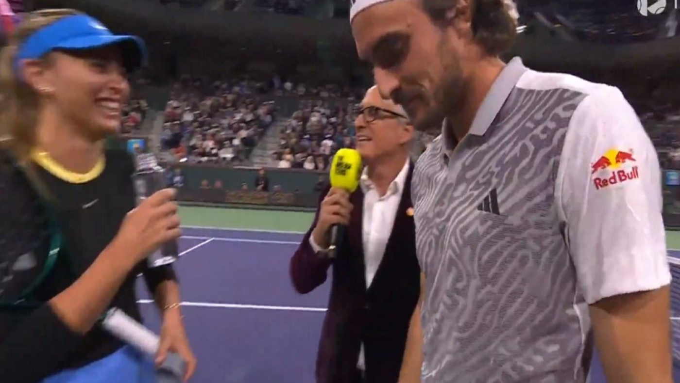 «Κινδυνεύει» με ύπνο στον καναπέ ο Στέφανος Τσιτσιπάς (vid)