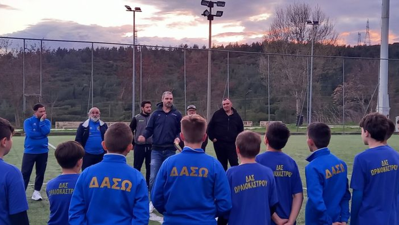 Ο Χαριστέας στον ΔΑΣ Ωραιοκάστρου