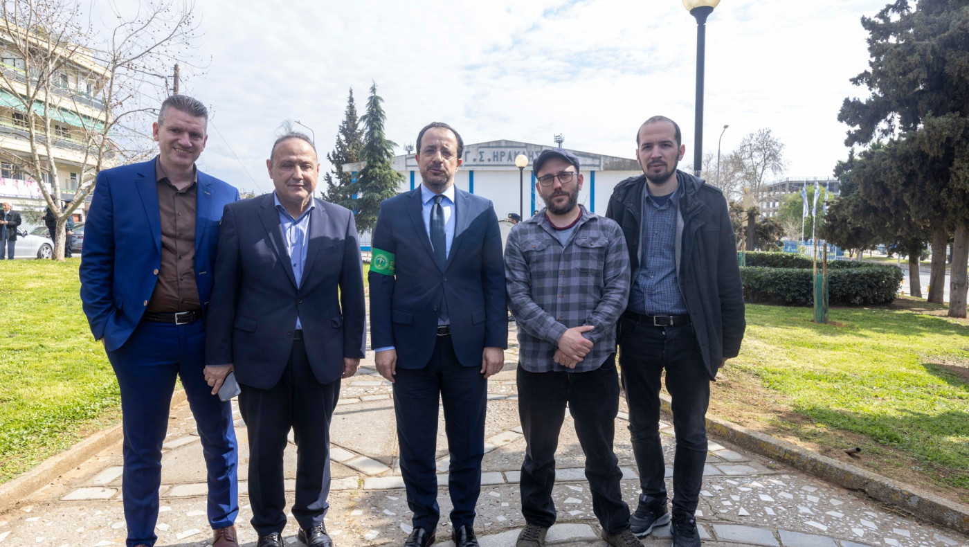 Το όνομα “Γεώργιος Κατσάνης” πήρε το πάρκο στην Αγίου Δημητρίου