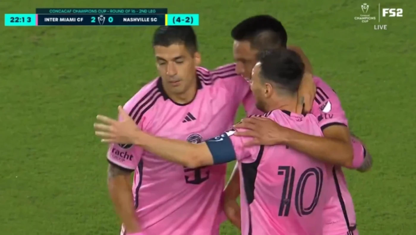 Η Ίντερ Μαϊάμι με πρωταγωνιστές τους Μέσι και Σουάρες πέρασε στους "8" του CONCACAF Champions Cup