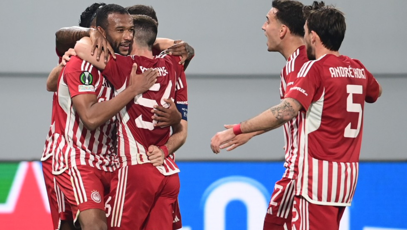 Στους «8» του Conference League ο Ολυμπιακός, 1-6 τη Μακάμπι