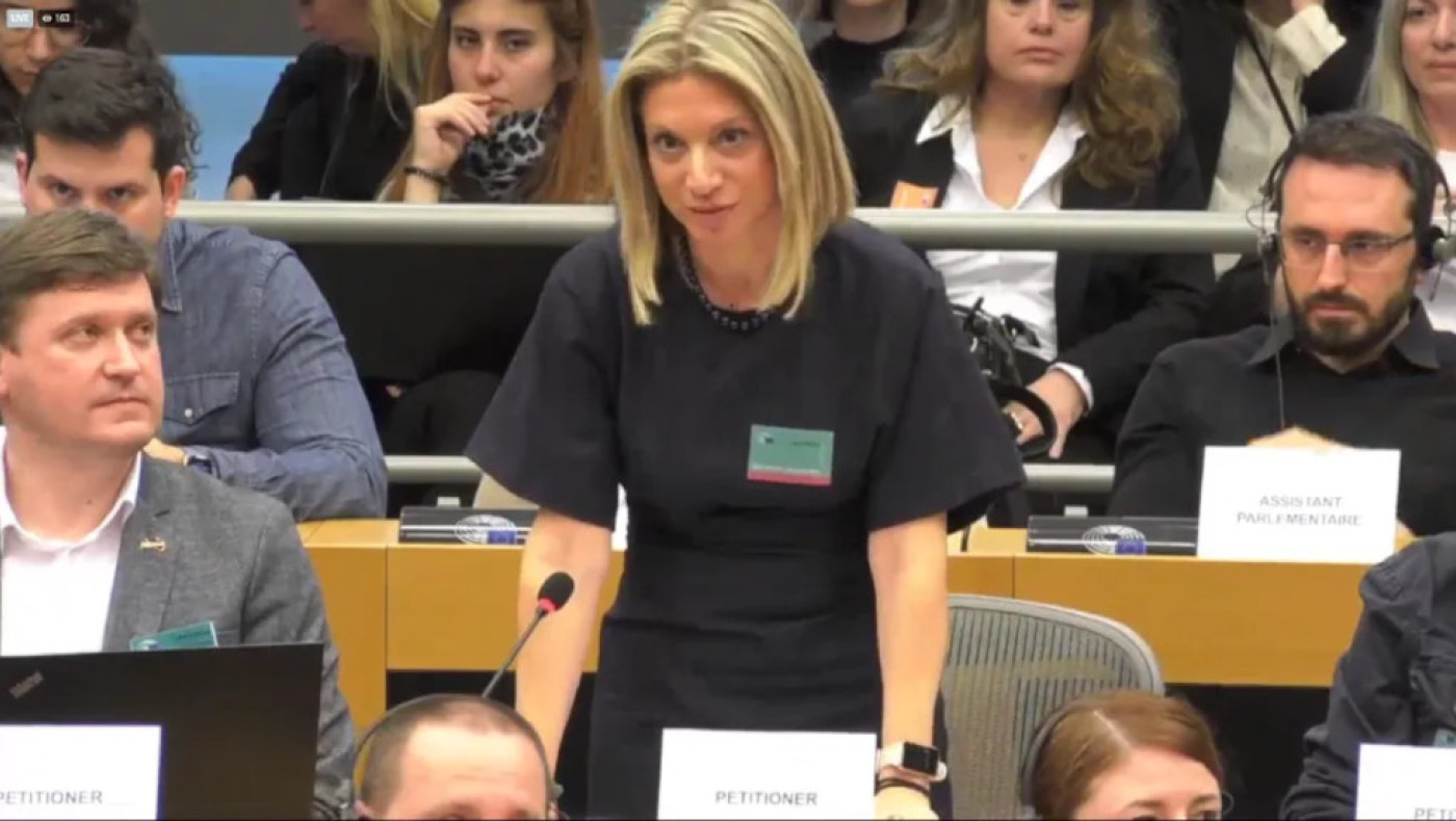 Καρυστιανού στο Ευρωκοινοβούλιο: «Είμαστε βέβαιοι για τη συγκάλυψη»