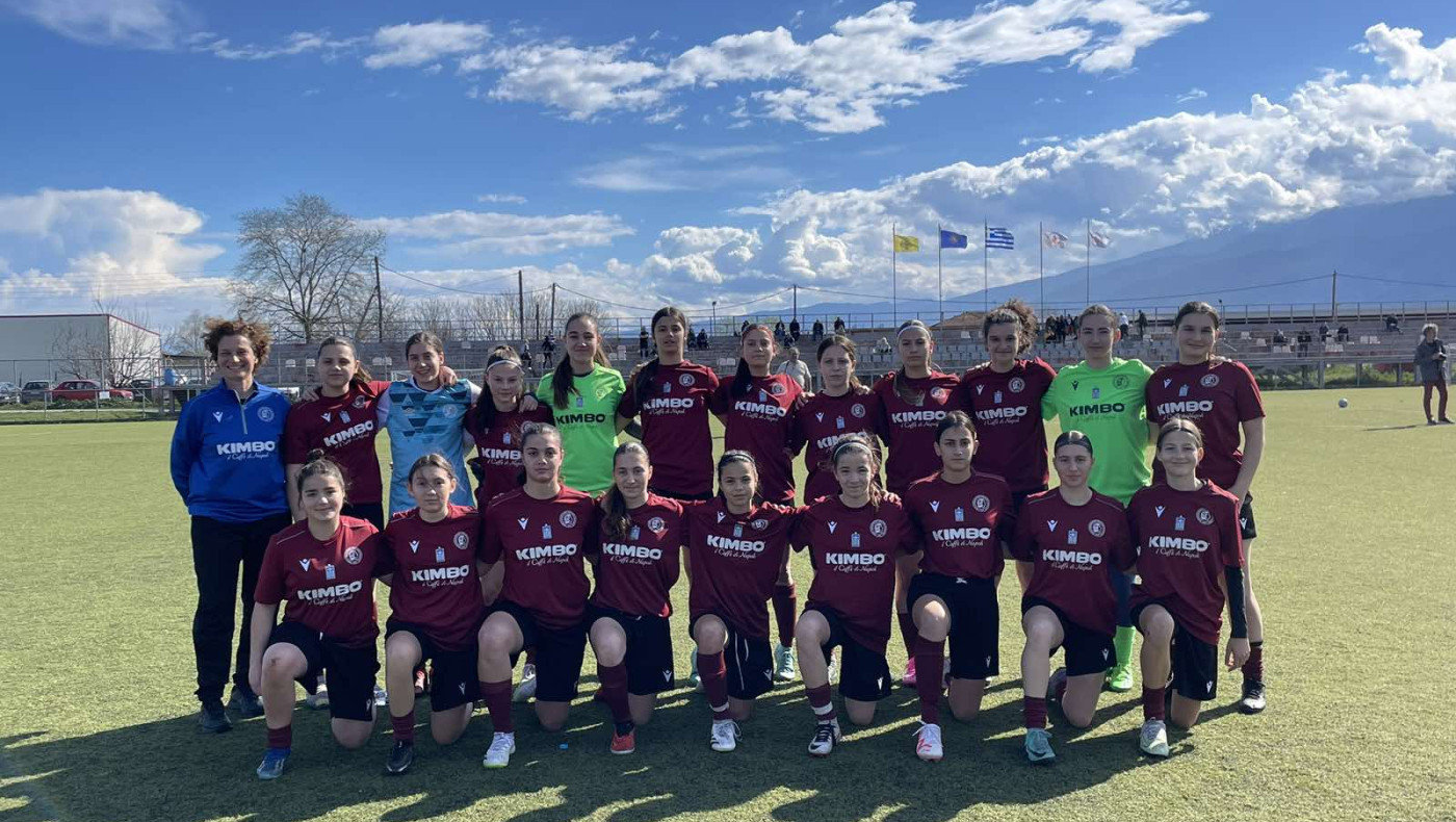 ΕΠΣ Μακεδονίας-ΕΠΣ Σερρών για την Κ15 γυναικών ποδοσφαίρου